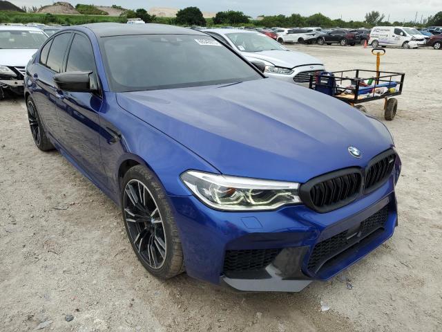 WBSJF0C56JG577465 - 2018 BMW M5 BLUE photo 4