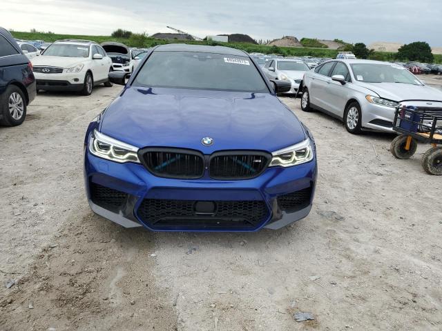 WBSJF0C56JG577465 - 2018 BMW M5 BLUE photo 5