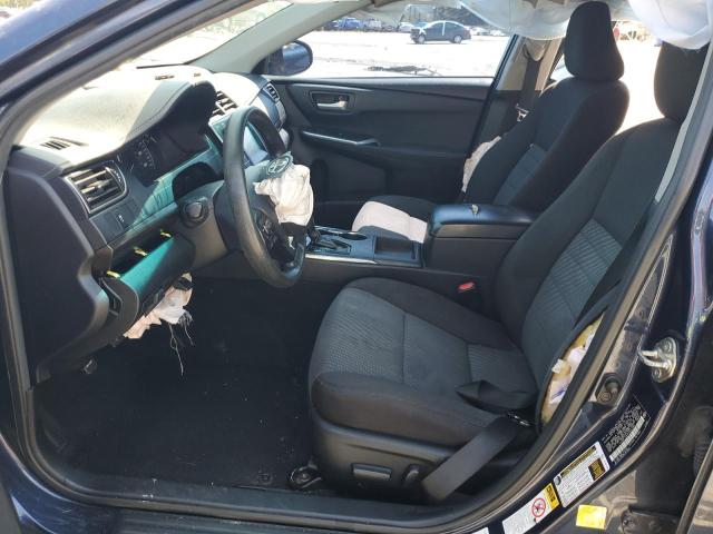 4T4BF1FK1FR447364 - 2015 TOYOTA CAMRY LE BLUE photo 7