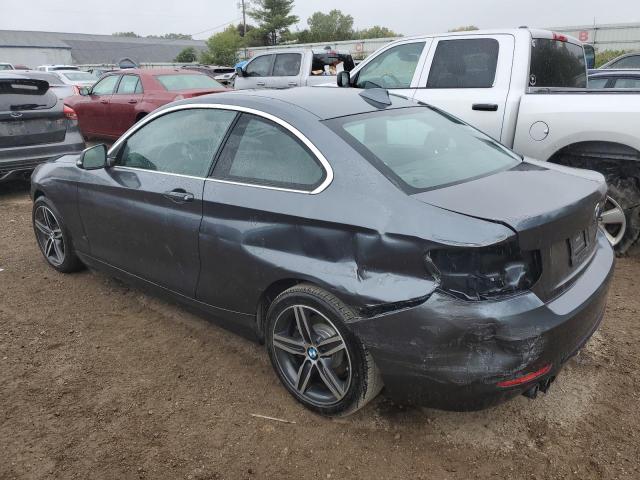 WBA2F9C36HV664672 - 2017 BMW 230I CHARCOAL photo 2