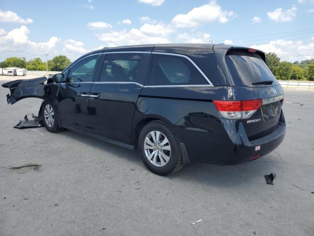 5FNRL5H66FB009865 - 2015 HONDA ODYSSEY EXL BLACK photo 2