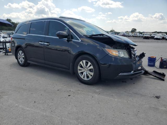 5FNRL5H66FB009865 - 2015 HONDA ODYSSEY EXL BLACK photo 4