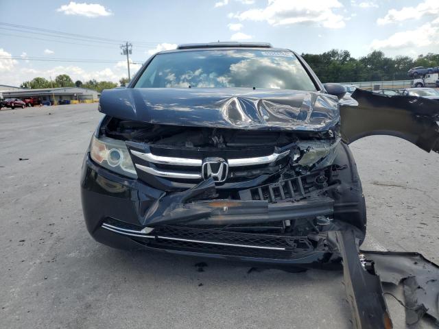 5FNRL5H66FB009865 - 2015 HONDA ODYSSEY EXL BLACK photo 5
