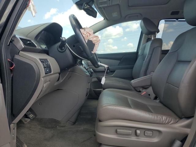 5FNRL5H66FB009865 - 2015 HONDA ODYSSEY EXL BLACK photo 7