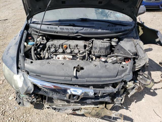 2HGFA1F68AH577723 - 2010 HONDA CIVIC LX-S GRAY photo 11