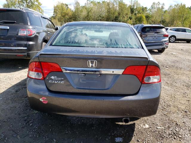 2HGFA1F68AH577723 - 2010 HONDA CIVIC LX-S GRAY photo 6