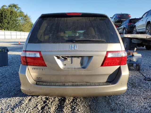 5FNRL382X7B088279 - 2007 HONDA ODYSSEY LX BEIGE photo 6