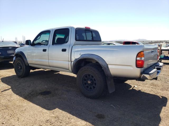 5TEGN92N92Z039430 - 2002 TOYOTA TACOMA DOUBLE CAB PRERUNNER SILVER photo 2