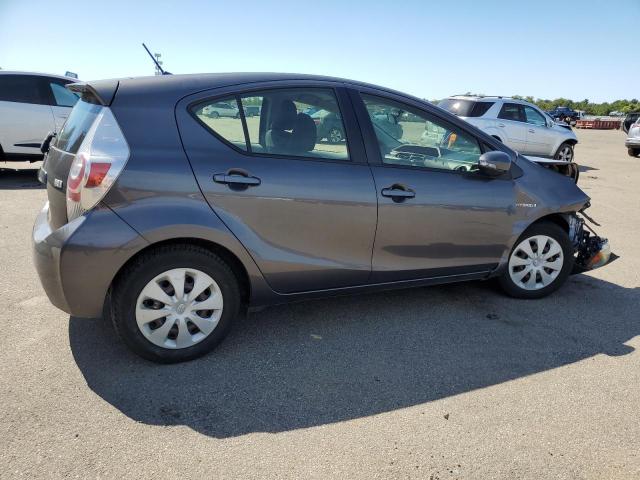 JTDKDTB35D1541230 - 2013 TOYOTA PRIUS C GRAY photo 3