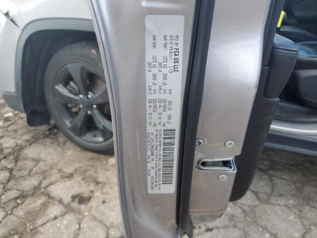 1C4PJLDB0KD380980 - 2019 JEEP CHEROKEE LIMITED 银色 照片 13