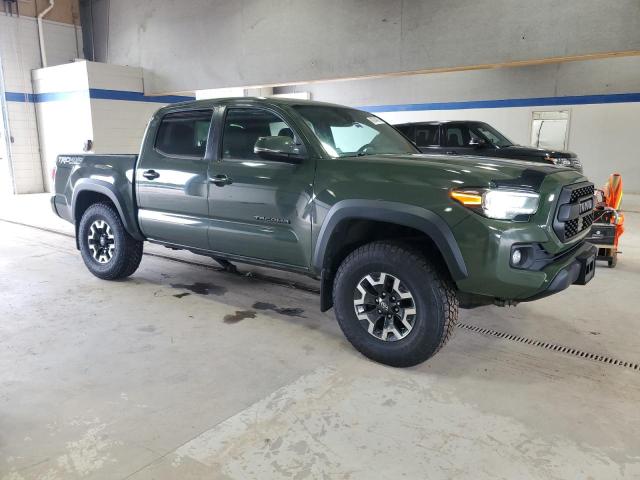 3TMCZ5AN7MM390639 - 2021 TOYOTA TACOMA DOUBLE CAB 绿色 照片 4