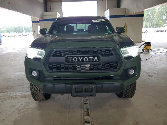 3TMCZ5AN7MM390639 - 2021 TOYOTA TACOMA DOUBLE CAB 绿色 照片 5