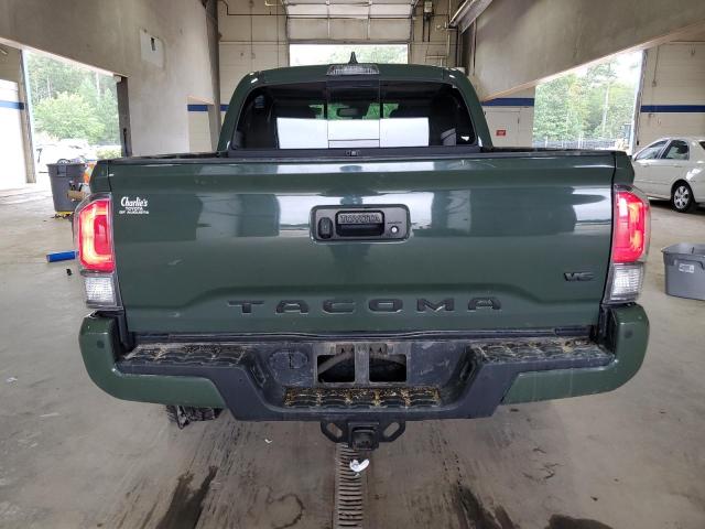 3TMCZ5AN7MM390639 - 2021 TOYOTA TACOMA DOUBLE CAB 绿色 照片 6