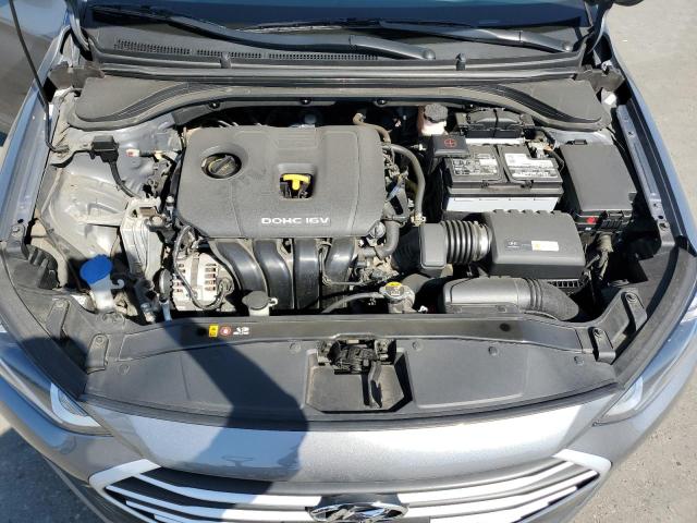 KMHD74LF0JU630496 - 2018 HYUNDAI ELANTRA SE GRAY photo 11