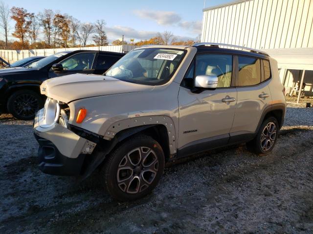 ZACCJBDT2FPB38636 - 2015 JEEP RENEGADE LIMITED TAN photo 1