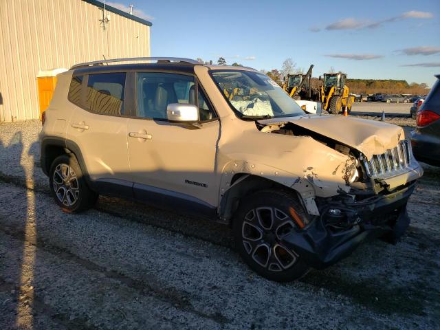 ZACCJBDT2FPB38636 - 2015 JEEP RENEGADE LIMITED TAN photo 4