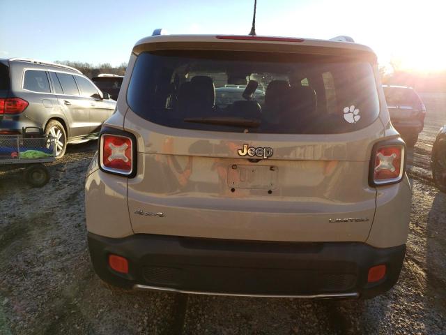 ZACCJBDT2FPB38636 - 2015 JEEP RENEGADE LIMITED TAN photo 6