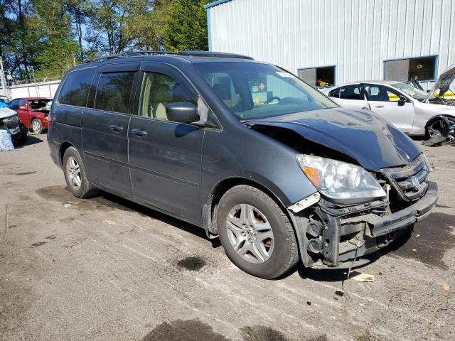 5FNRL38726B451684 - 2006 HONDA ODYSSEY EXL TEAL photo 4