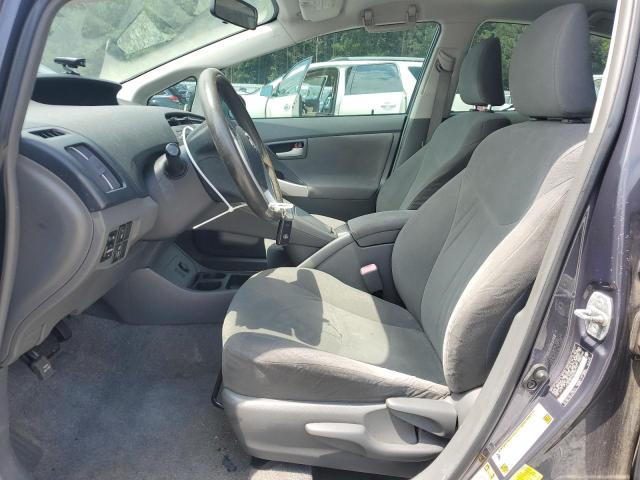 JTDKN3DUXB0325119 - 2011 TOYOTA PRIUS GRAY photo 7