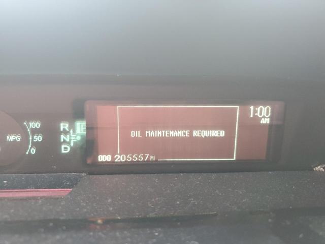 JTDKN3DUXB0325119 - 2011 TOYOTA PRIUS GRAY photo 9