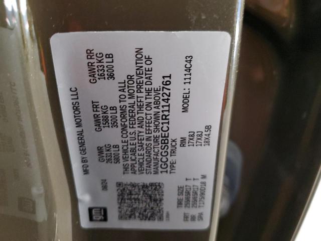 1GCGSBEC1R1142761 - 2024 CHEVROLET COLORADO BROWN photo 13