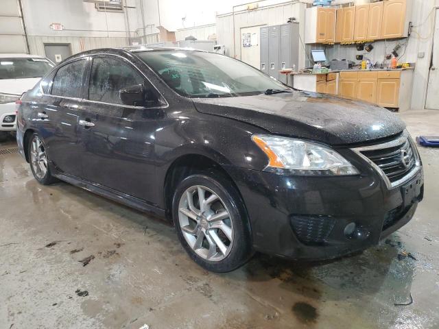 3N1AB7AP5EY224187 - 2014 NISSAN SENTRA S BLACK photo 4