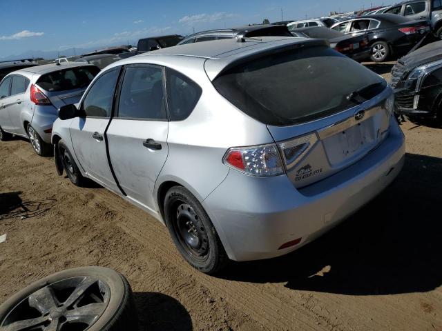 JF1GH61688H815210 - 2008 SUBARU IMPREZA 2.5I SILVER photo 2