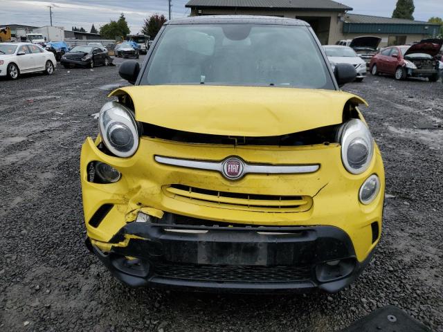 ZFBCFADH3FZ034300 - 2015 FIAT 500L TREKKING YELLOW photo 5