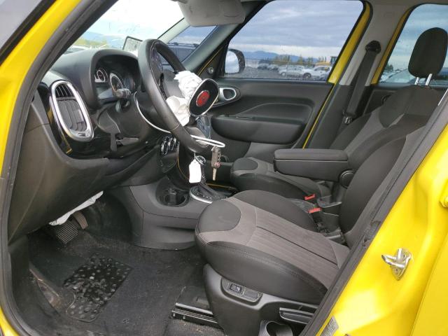 ZFBCFADH3FZ034300 - 2015 FIAT 500L TREKKING YELLOW photo 7