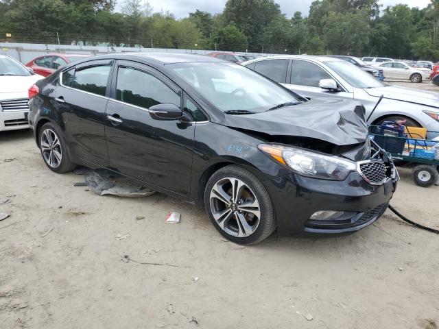 KNAFX4A80G5488748 - 2016 KIA FORTE EX BLACK photo 4