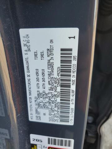 3TYLB5JN7RT005838 - 2024 TOYOTA TACOMA DOUBLE CAB Графитовый фото 12