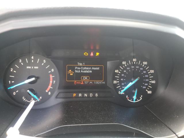 2FMPK3G92KBB78990 - 2019 FORD EDGE SE WHITE photo 9