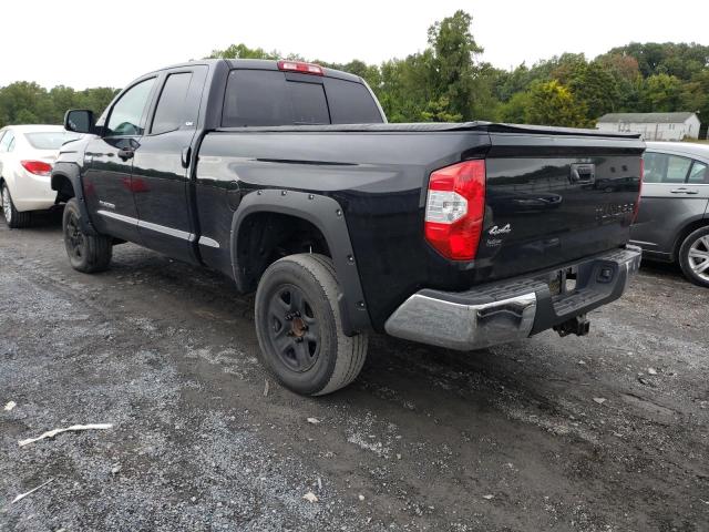 5TFUY5F1XGX568359 - 2016 TOYOTA TUNDRA DOUBLE CAB SR/SR5 BLACK photo 2