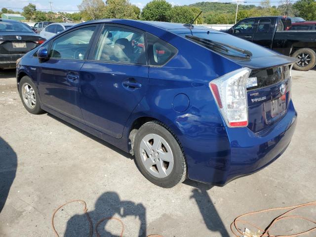 JTDKN3DU4A0220848 - 2010 TOYOTA PRIUS BLUE photo 2