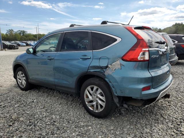 5J6RM4H56GL008514 - 2016 HONDA CR-V EX TURQUOISE photo 2