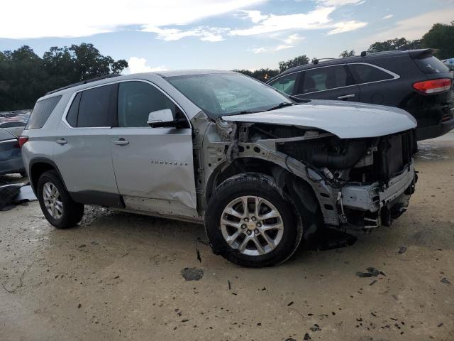 1GNERGKW9LJ244936 - 2020 CHEVROLET TRAVERSE LT SILVER photo 4