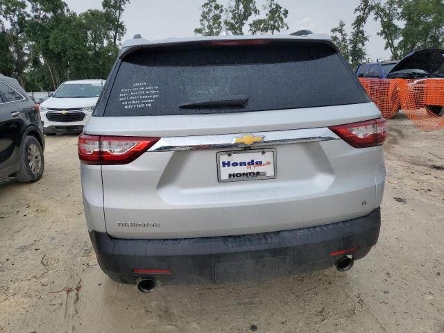 1GNERGKW9LJ244936 - 2020 CHEVROLET TRAVERSE LT SILVER photo 6