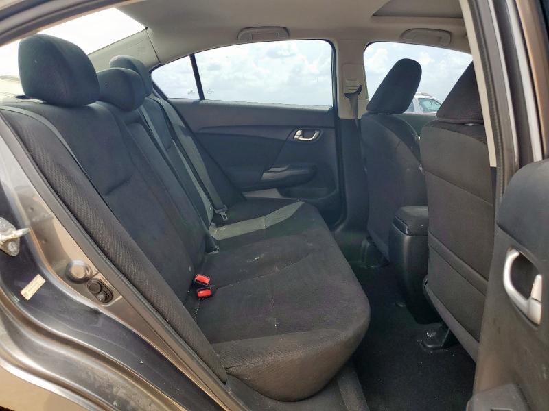 19XFB2F87DE202313 - 2013 HONDA CIVIC EX GRAY photo 11