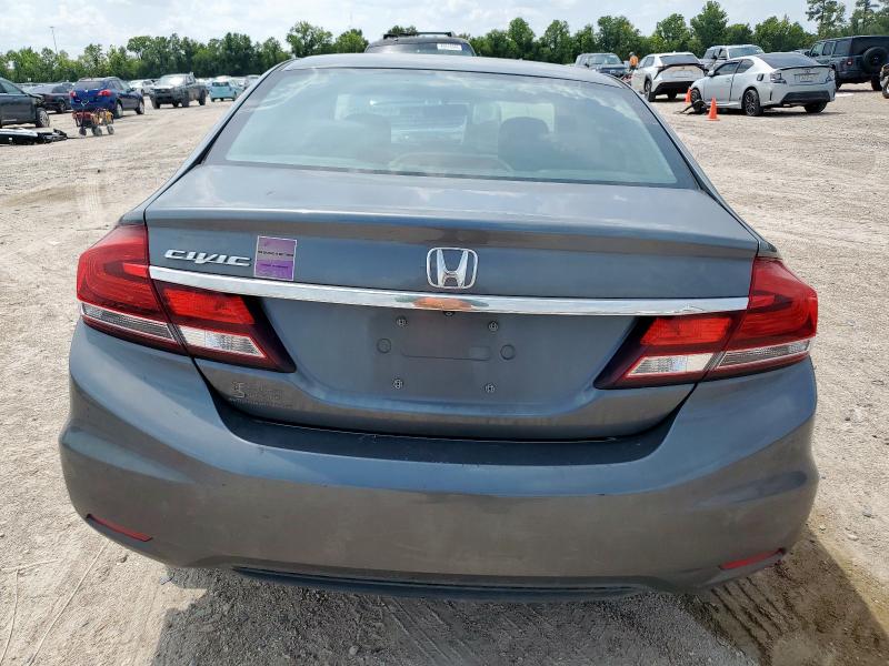 19XFB2F87DE202313 - 2013 HONDA CIVIC EX GRAY photo 6