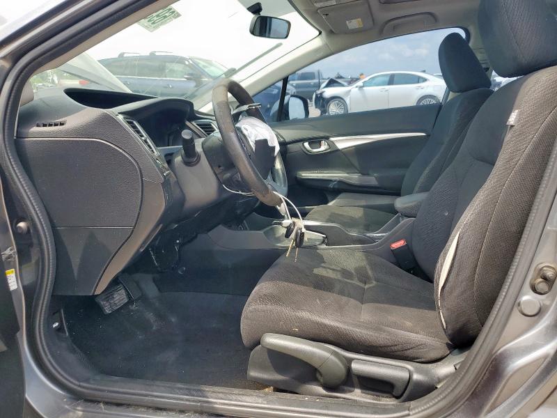 19XFB2F87DE202313 - 2013 HONDA CIVIC EX GRAY photo 7