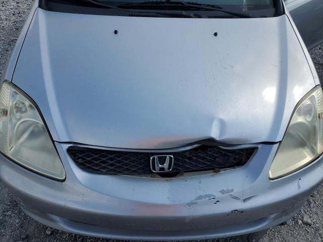 SHHEP33692U309259 - 2002 HONDA CIVIC SI SILVER photo 11