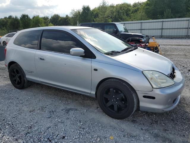 SHHEP33692U309259 - 2002 HONDA CIVIC SI SILVER photo 4