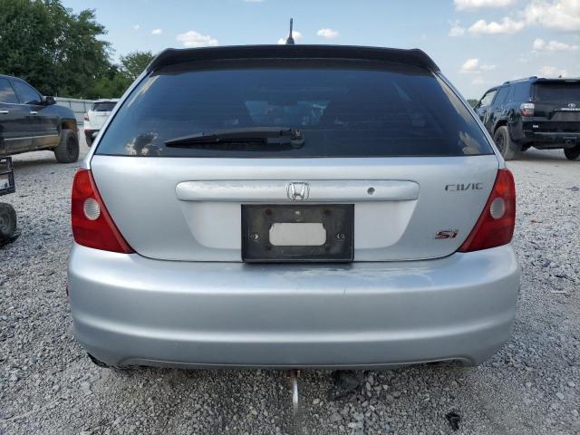 SHHEP33692U309259 - 2002 HONDA CIVIC SI SILVER photo 6