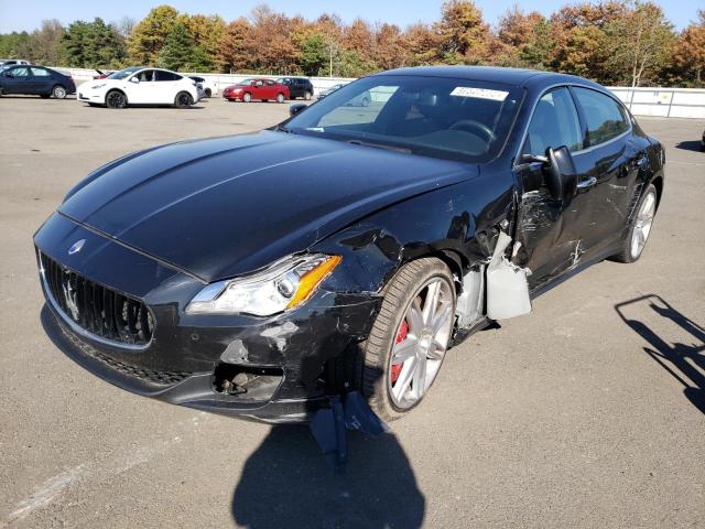 ZAM56RRA7G1171462 - 2016 MASERATI QUATTROPOR S BLACK photo 1