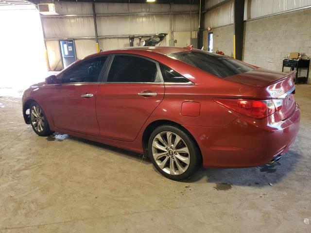 5NPEC4AC2DH624758 - 2013 HYUNDAI SONATA SE 勃艮第红 照片 2