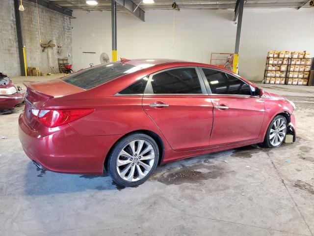 5NPEC4AC2DH624758 - 2013 HYUNDAI SONATA SE 勃艮第红 照片 3