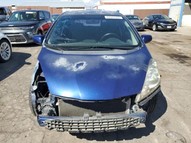 JHMGE8H58BC015229 - 2011 HONDA FIT SPORT BLUE photo 5