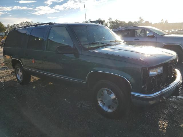 3GNEC16R7TG150591 - 1996 CHEVROLET SUBURBAN C1500 GREEN photo 4