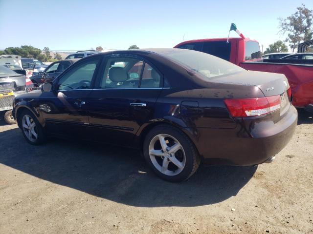 5NPEU46F66H032654 - 2006 HYUNDAI SONATA GLS BURGUNDY photo 2