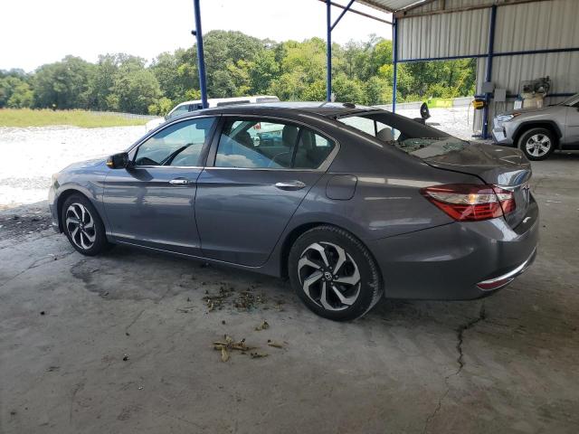 1HGCR2F89HA074374 - 2017 HONDA ACCORD EXL GRAY photo 2